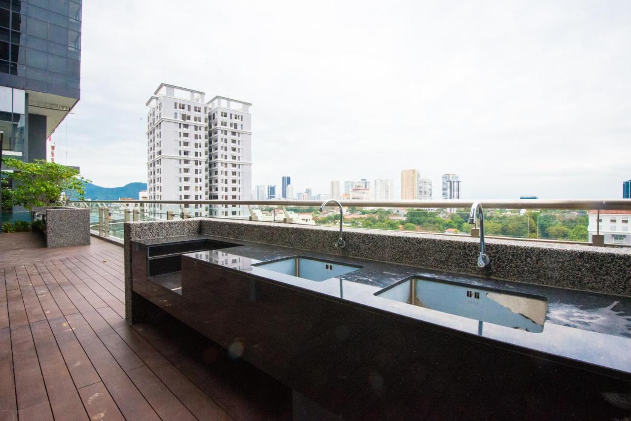 Апартаменты Casa Orient @ Macalister 218 ❈中路218东方之家 3Br 8Pax Джорджтаун Экстерьер фото